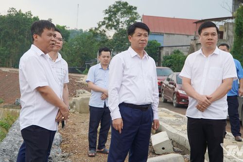 Tháo gỡ vướng mắc tại Dự án đường nội thị Chợ Mới
