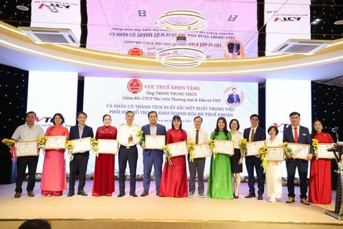 48 tập thể, cá nhân được Cục Thuế và VTCA khen thưởng