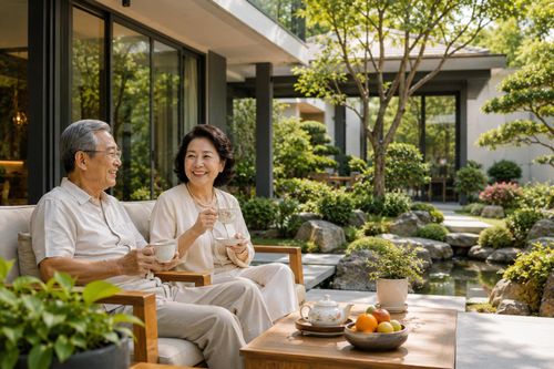 Có 8 điều này cuộc sống về già hạnh phúc bên con cháu