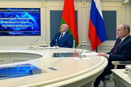 Tổng thống Nga và Belarus giám sát cuộc tập trận hạt nhân