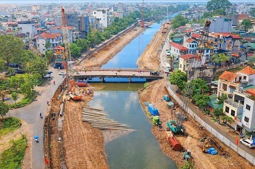 Hà Nội tăng tốc hoàn thiện hệ thống thoát nước trước mùa mưa