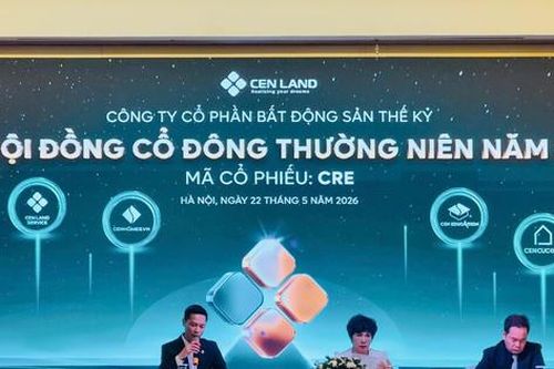 ĐHĐCĐ Cen Land (CRE) 2026: Thoát bóng Shark Hưng, tái cấu trúc với tham vọng lãi tăng gấp ba lần