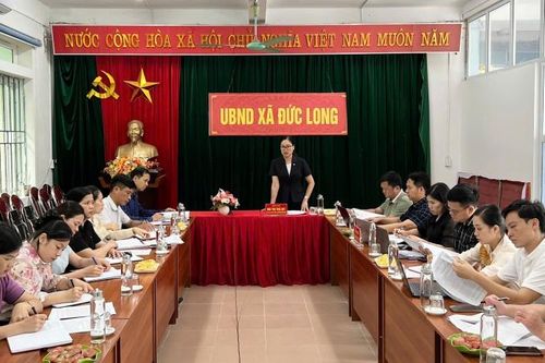 Sở Nông nghiệp và Môi trường làm việc với UBND xã Đông Khê và Đức Long về quản lý nhà nước lĩnh vực nông nghiệp, môi trường