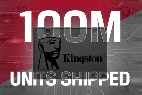 Kingston ghi nhận 100 triệu ổ cứng SSD SATA A400 đã xuất xưởng