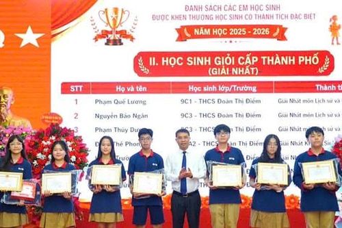 Từ Liêm: Tuyên dương 190 học sinh giỏi tiêu biểu, lan tỏa truyền thống hiếu học