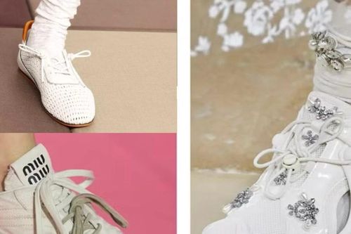 Xu hướng giày sneaker trắng chứng minh món đồ kinh điển này không hề nhàm chán