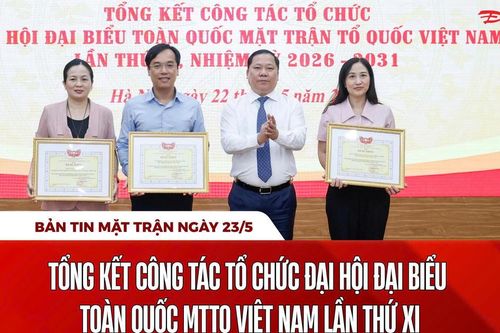 Bản tin Mặt trận sáng 23/5