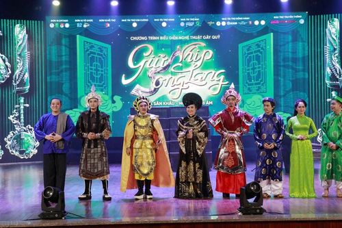 Sinh viên Văn hóa lan tỏa tình yêu cải lương qua dự án 'Giữ nhịp song lang'