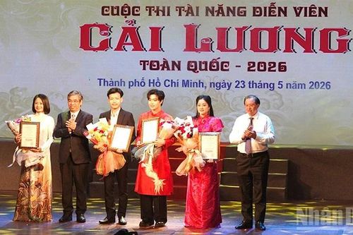 Trao 4 Giải Nhất tại Cuộc thi Tài năng diễn viên cải lương toàn quốc 2026