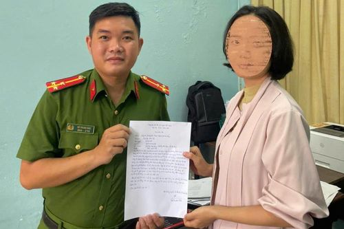 Người dân gửi thư cảm ơn Công an phường
