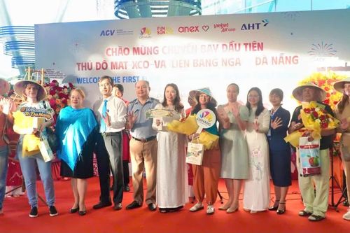 Đà Nẵng đón chuyến bay trực tiếp đầu tiên từ Moscow sau nhiều năm gián đoạn