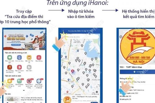 Học sinh Hà Nội dễ dàng tra cứu lộ trình thi lớp 10 qua iHanoi