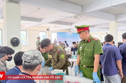 Hơn 500 công nhân tham gia test nhanh ma túy tại nơi làm việc