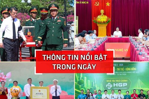 Nghệ An: Thông tin nổi bật ngày 23/5