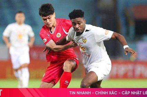 Hồng Lĩnh Hà Tĩnh hưng phấn tiếp đón tân vương Công an Hà Nội FC