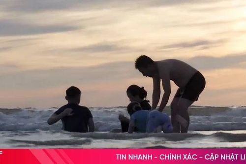 Thức giấc cùng bình minh ở biển Xuân Thành