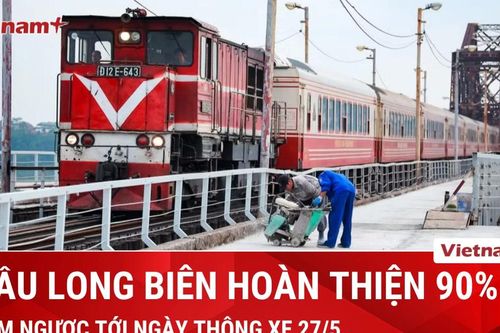 Đếm ngược tới ngày cầu Long Biên thông xe 27/5