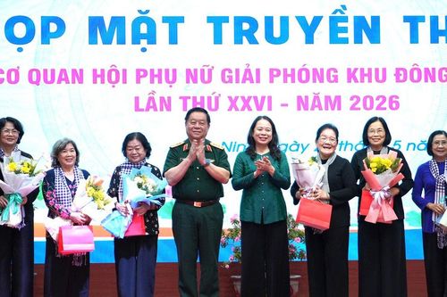 Xúc động buổi Họp mặt Hội Phụ nữ giải phóng Khu Đông Nam bộ
