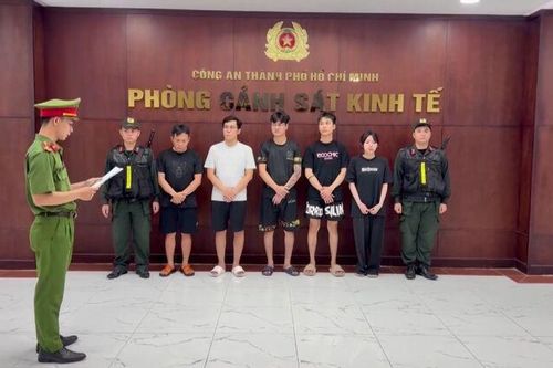 Bắt 5 đối tượng trong đường dây buôn bán khí cười quy mô lớn