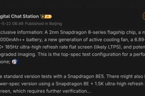 HONOR Win 2 Pro Max lộ diện với chip Snapdragon 8 Elite Gen 6 và pin 10,000mAh