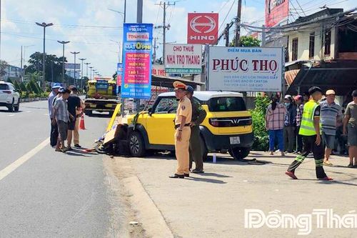 Ô tô con tông xe lăn, 1 người phụ nữ tử vong tại chỗ