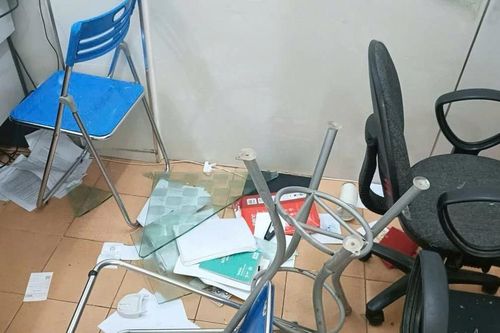 Bệnh nhân lên cơn kích động đập phá phòng khám răng của Trung tâm Y tế Pleiku