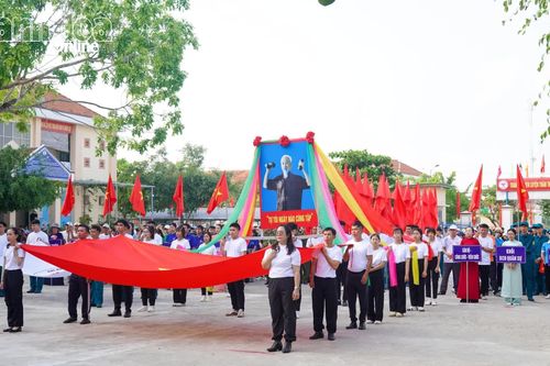 Sôi nổi Đại hội Thể dục thể thao xã Hòa Trí lần thứ I