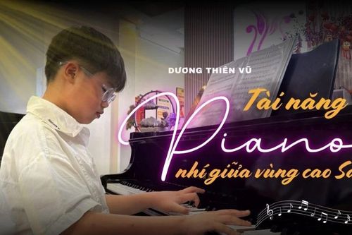 Tài năng piano nhí giữa vùng cao Sa Pa