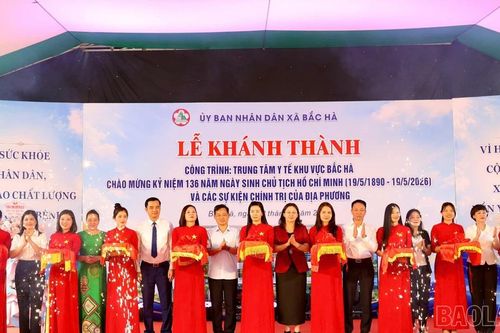 Bắc Hà: Khởi công, khánh thành nhiều dự án quan trọng