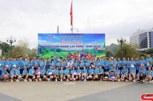 Giải chạy bộ 'Bước chân người lao động 2026'