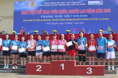 Ngày hội Thể thao viên chức, người lao động Trường Đại học Sư phạm