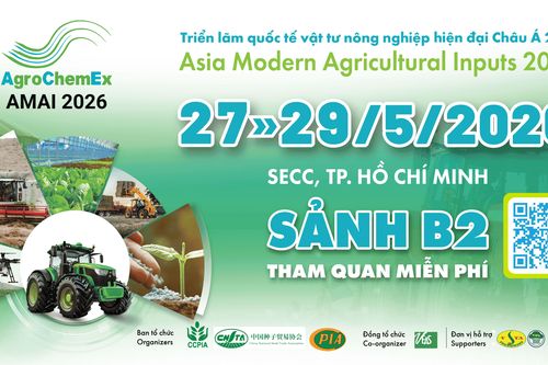 Sắp diễn ra Triển lãm quốc tế vật tư nông nghiệp hiện đại Châu Á - AMAI Vietnam 2026