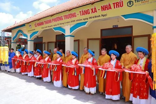 Tây Ninh: Chùa Linh Nguyên khánh thành các công trình sau một thời gian thi công