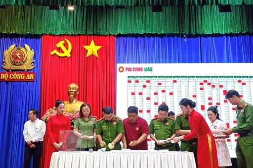 Đảm bảo việc bốc thăm vị trí căn hộ cho CBCS Công an công khai, minh bạch, đúng quy định