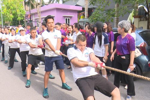 Sôi nổi ngày hội thể thao người lao động xã An Khánh