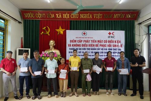 Cấp phát tiền mặt có điều kiện và không điều kiện phục hồi sinh kế