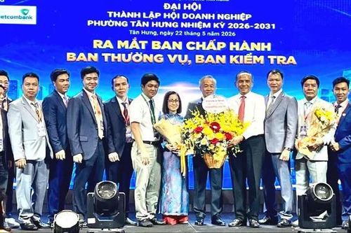 Ra mắt Hội Doanh nghiệp phường Tân Hưng