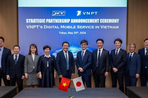 VNPT hợp tác KDDI ra mắt thương hiệu di động mới tại Việt Nam