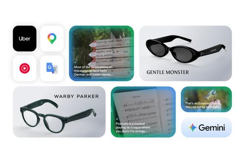 Google giới thiệu kính thông minh tích hợp AI Gemini đa dụng