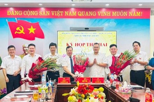 Phường Văn Miếu - Quốc Tử Giám kiện toàn các chức danh cán bộ chủ chốt