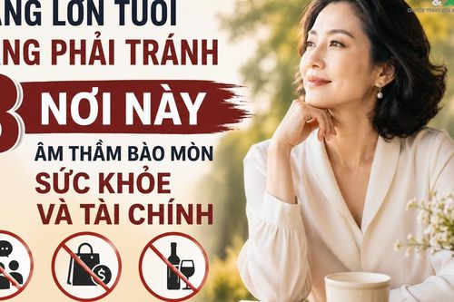 Nhiều người càng lớn tuổi càng mệt mỏi vì vẫn lui tới 3 nơi này mà không hề nhận ra