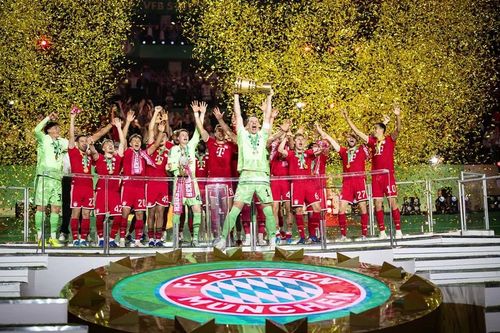 Harry Kane lập hat-trick, Bayern Munich hoàn tất cú đúp quốc nội