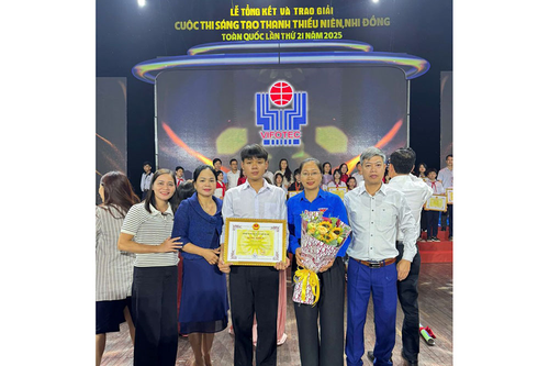 Sáng tạo xanh từ ghế nhà trường