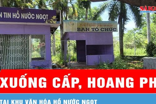 Cần Thơ: Khu văn hóa Hồ Nước Ngọt xuống cấp, hoang phế