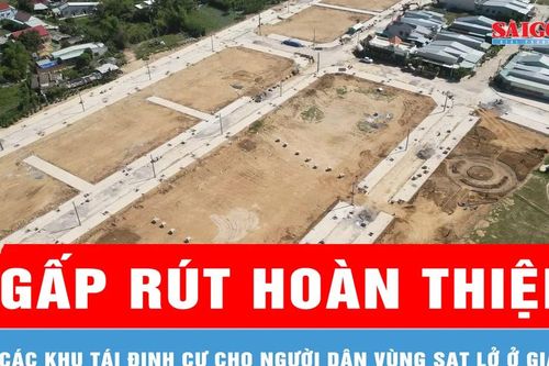 Gấp rút hoàn thiện các khu tái định cư cho người dân vùng sạt lở ở Gia Lai