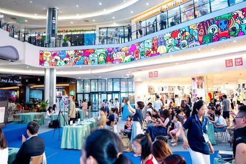 Hàng nghìn học sinh và phụ huynh tham gia Ngày hội Đại dương xanh