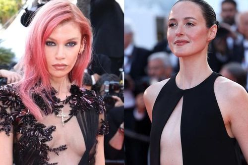 Váy xuyên thấu, hở bạo trên thảm đỏ Cannes ngày cuối