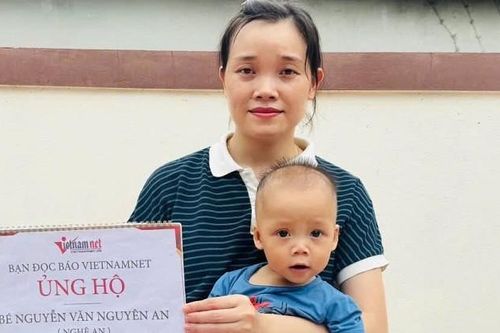 Bé Nguyên An mắc bệnh tim bẩm sinh được bạn đọc giúp đỡ hơn 132 triệu đồng