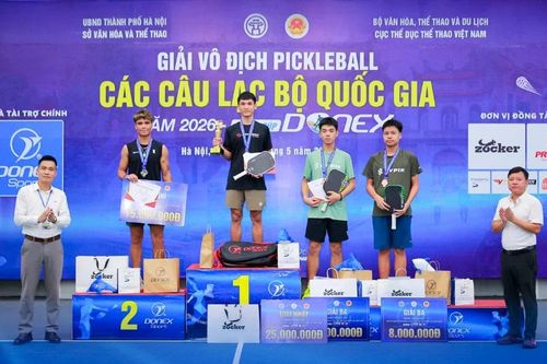 Pickleball Thanh Hóa giành HCV tại Giải vô địch các CLB quốc gia
