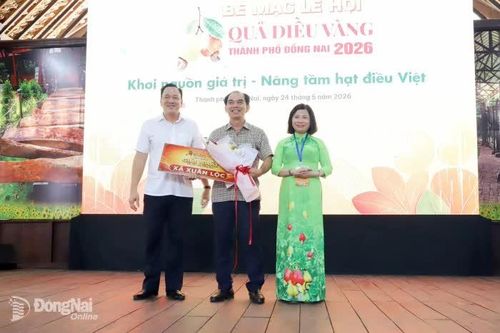 Hơn 20 ngàn lượt khách tham quan Lễ hội Quả Điều Vàng thành phố Đồng Nai 2026